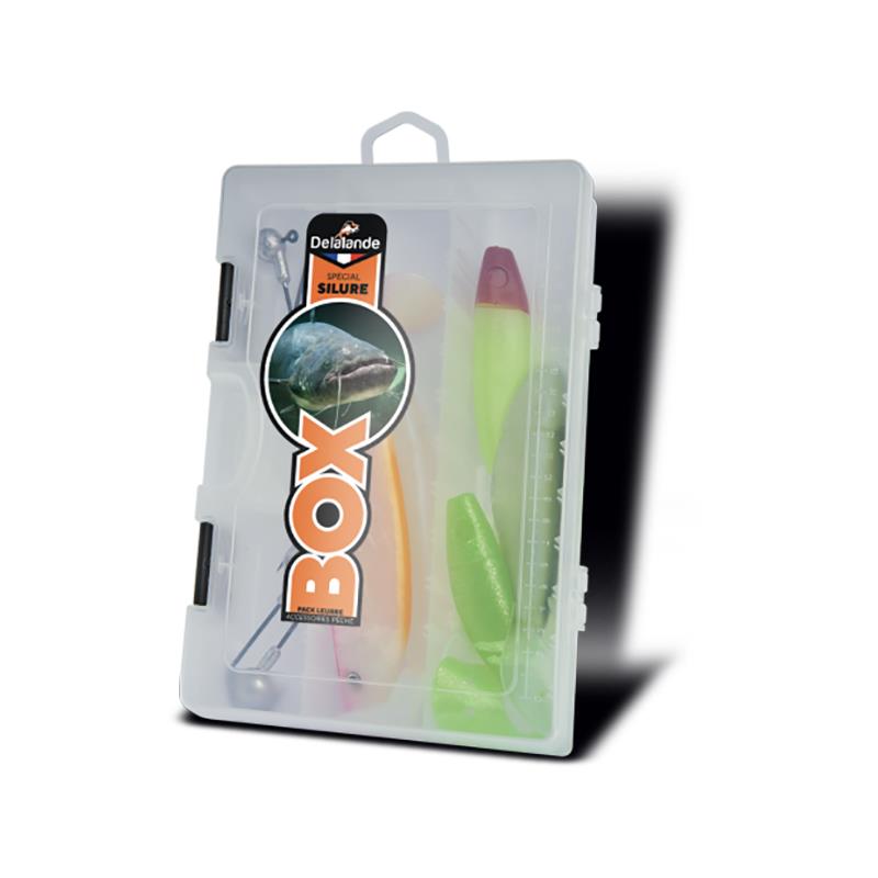 KIT LEURRES SOUPLES DELALANDE SILURE