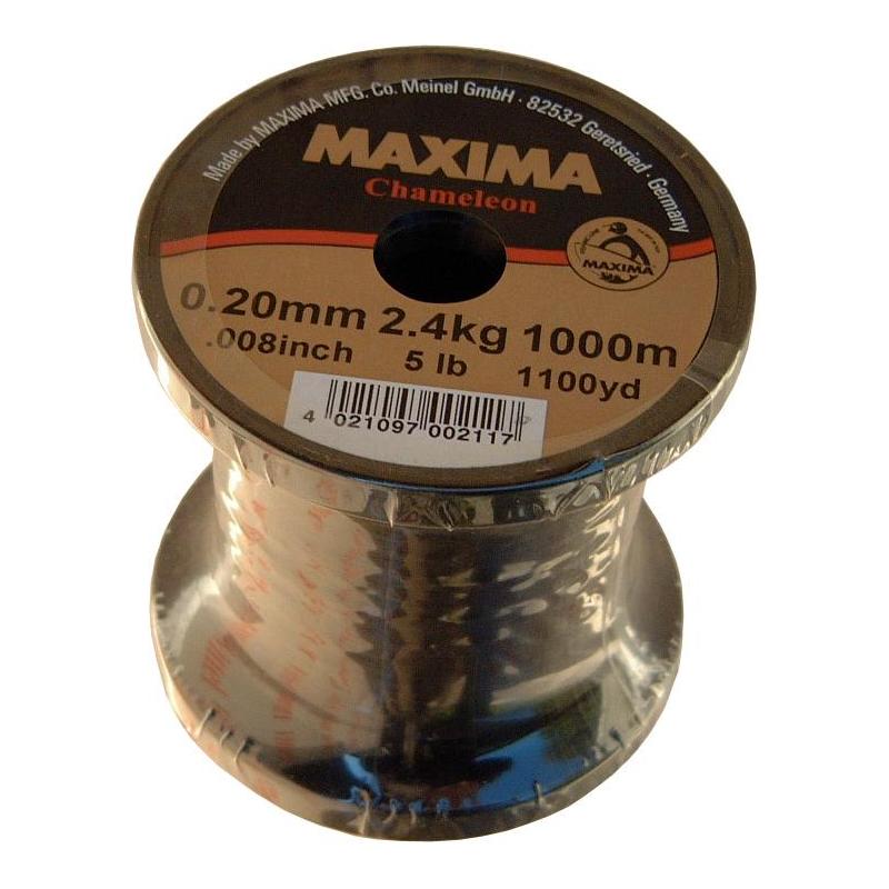 NYLON MAXIMA CHAMELEON - 1000M - 8/100 - 1000