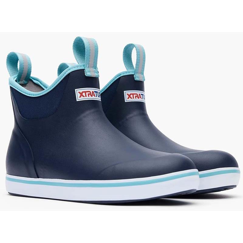 BOTTES FEMME XTRATUF WMNS ANKLE DECK BOOT - BLEU MARINE - Bleu Marine - 37