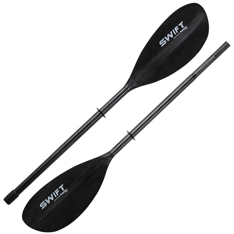 PAGAIE KAYAK EGALIS SWIFT FIBRE CARBONE VARIO DÉMONTABLE 2 PARTIES E.LOCK - 30 - 205 - 215