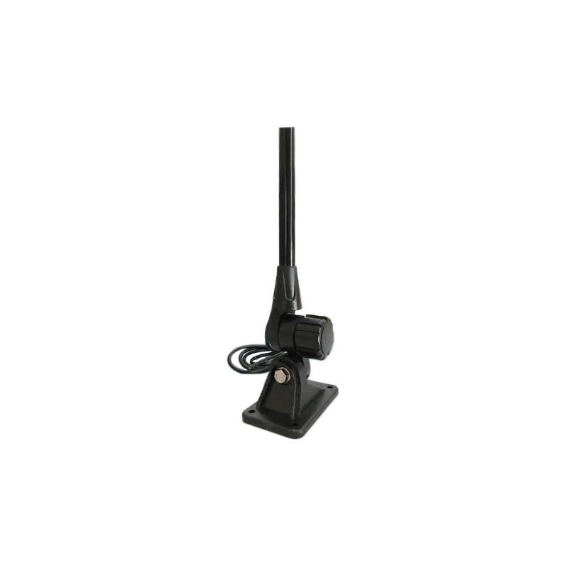 ANTENNE VHF BANTEN ECO 3DBI 1.5M ROTULE PLASTIQUE INTÉGRÉE-NOIRE
