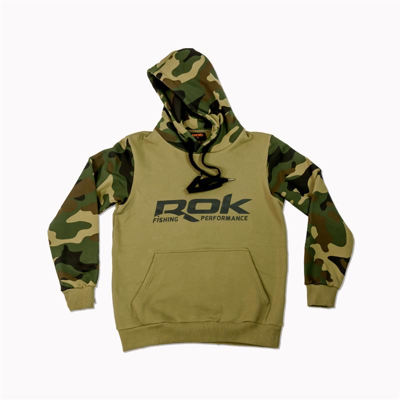 SWEAT HOMME ROK FISHING CAMO - Camo - S
