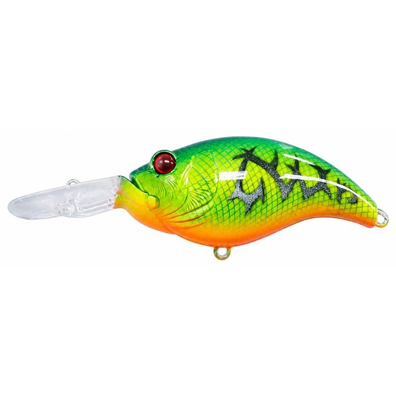 LEURRE FLOTTANT DRANCKRAZY DEROS SHALLOW SOLID CORE - 8CM - Blue Back Lime - 1 - 8 - 21 - Flottant