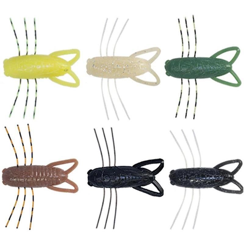 LEURRE SOUPLE REINS DECASECTER 5CM - PACK - Smoke - 5 - 4.5