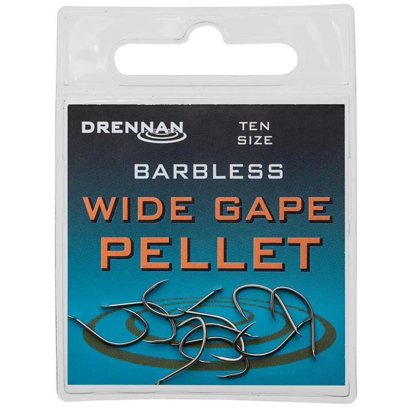 HAMEÇON DRENNAN BARBLESS WIDE GAPE PELLET - 10 - N°16