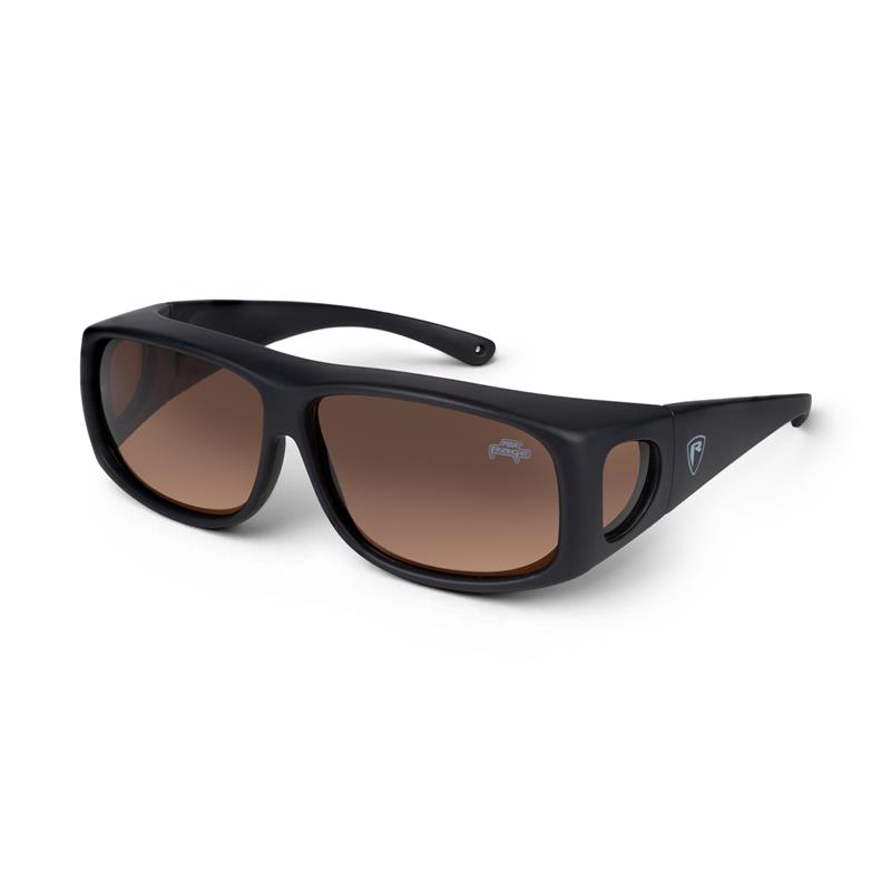 LUNETTES POLARISANTES FOX RAGE OVERWRAP BROWN LENS EYEWEAR