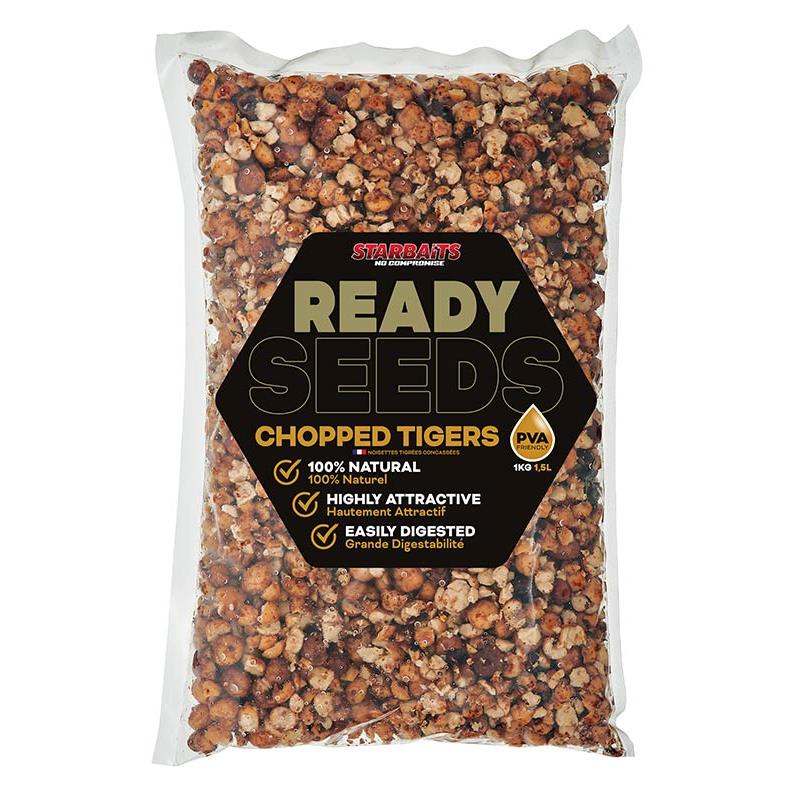 GRAINE PRÉPARÉE STARBAITS READY SEEDS CHOPPED TIGERS - 1 - Chopped Tigers