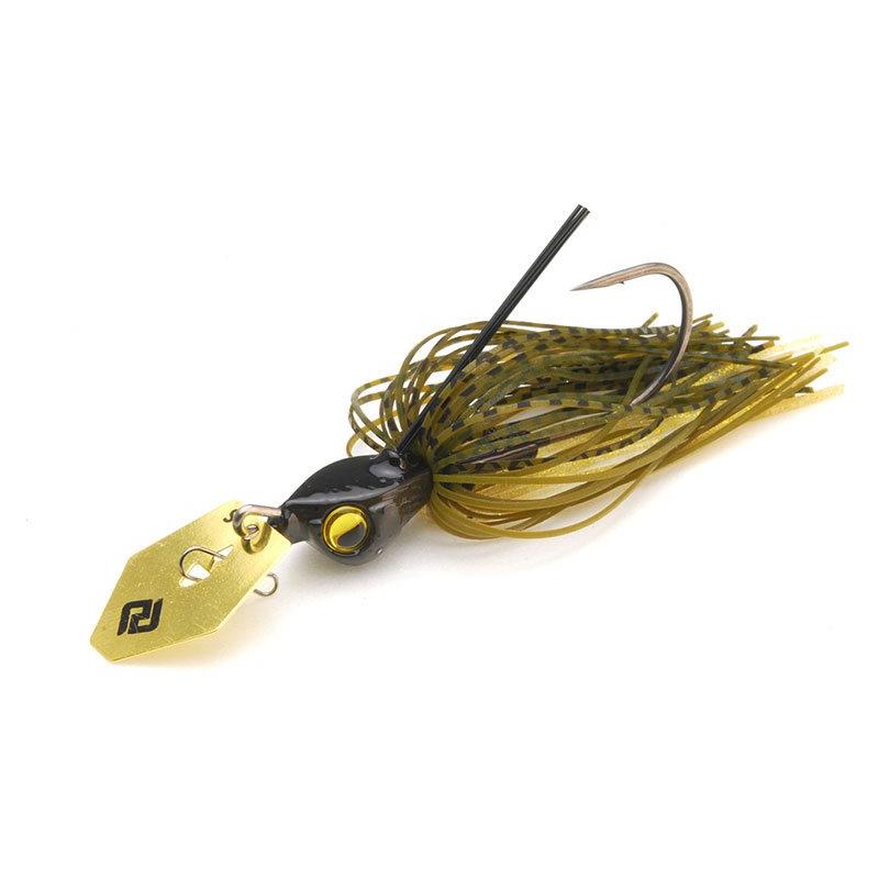 BLADED JIG RAID JAPAN MAXX BLADE SPEED - 14G - Green Pumpkin Sapphire - 1 - 14