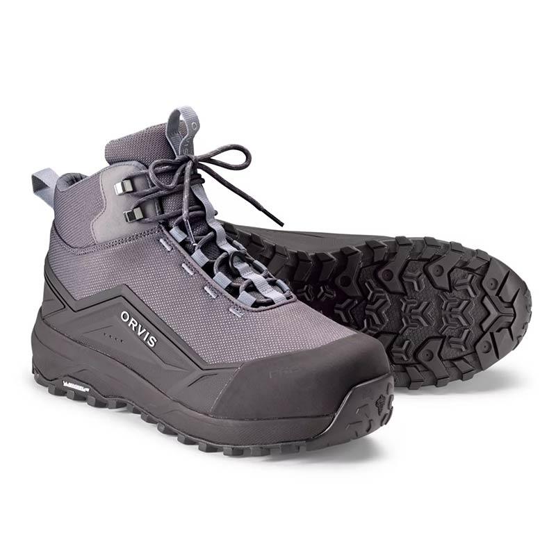 CHAUSSURES DE WADING ORVIS PRO LT WADING BOOT - RUBBER - Granite - Michelin - 39