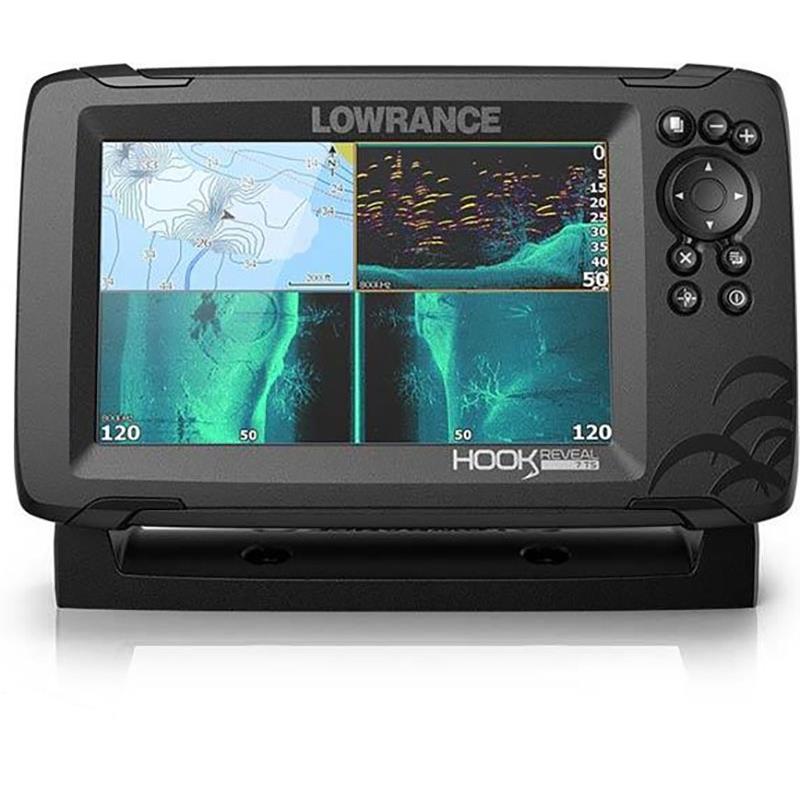 SONDEUR GPS LOWRANCE HOOK REVEAL 7 - Avec Sonde 83/200 HDI