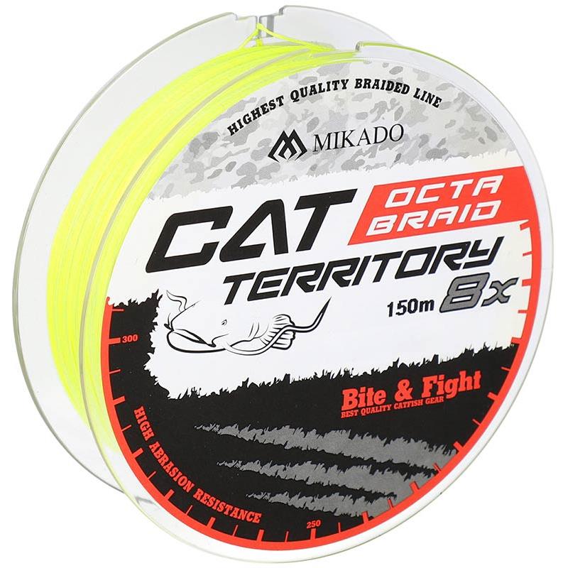 TRESSE MIKADO CAT TERRITORY OCTA BRAID - FLUO - 150M - Fluo - 40/100 - 39.8 - 150