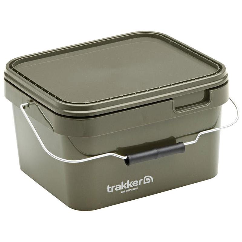 SEAU TRAKKER OLIVE SQUARE CONTAINERS - 15 x 24 x 21 - 5
