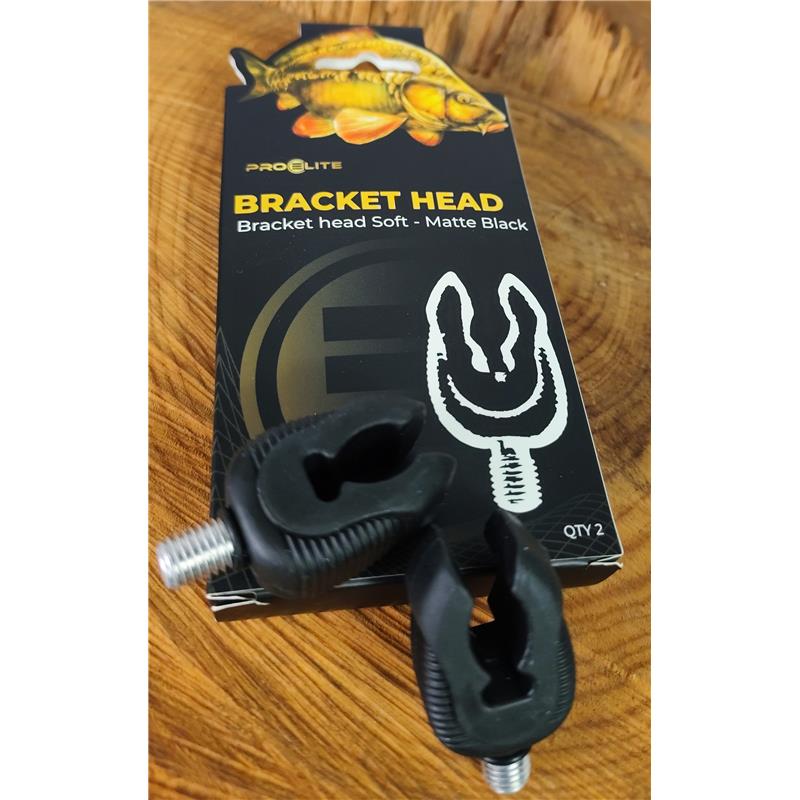 SUPPORT DE CANNE PRO ELITE BAITS BRACKET HEAD SOFT - Noir - Standard - 2