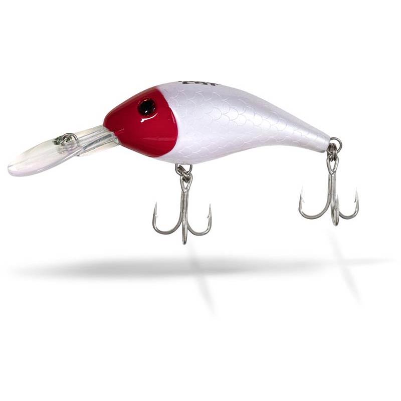 LEURRE FLOTTANT BLACK CAT CRANKER - 16CM - Red Glow - 1 - 16 - 50 - Plongeant