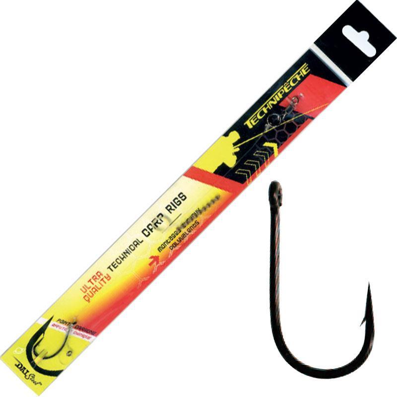 BAS DE LIGNE MONTE CARPE TECHNIPÊCHE FLUOROCARBON D-RIG 880B - 0.50 - N°6 - 35