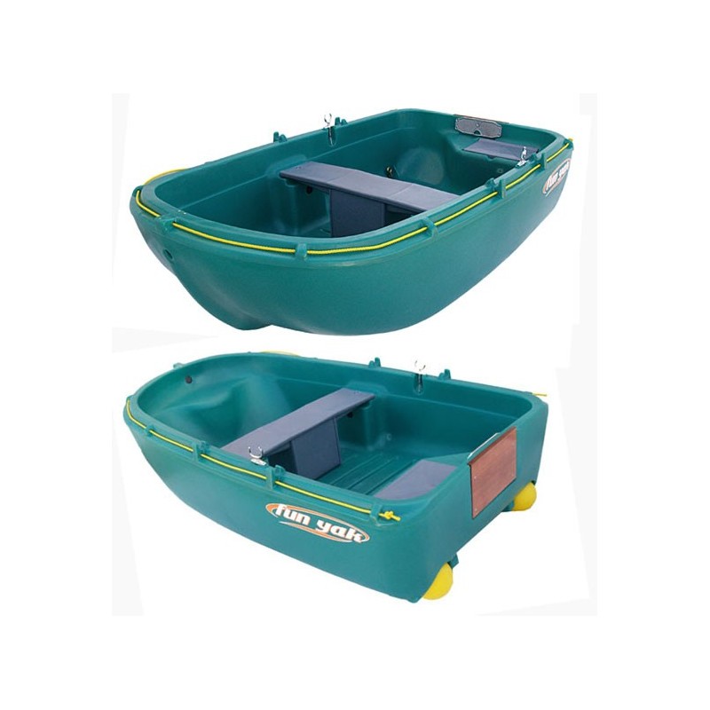 BARQUE DE PECHE FUN YAK 220 VERT - Vert - 35 - 130 - 225 - 220