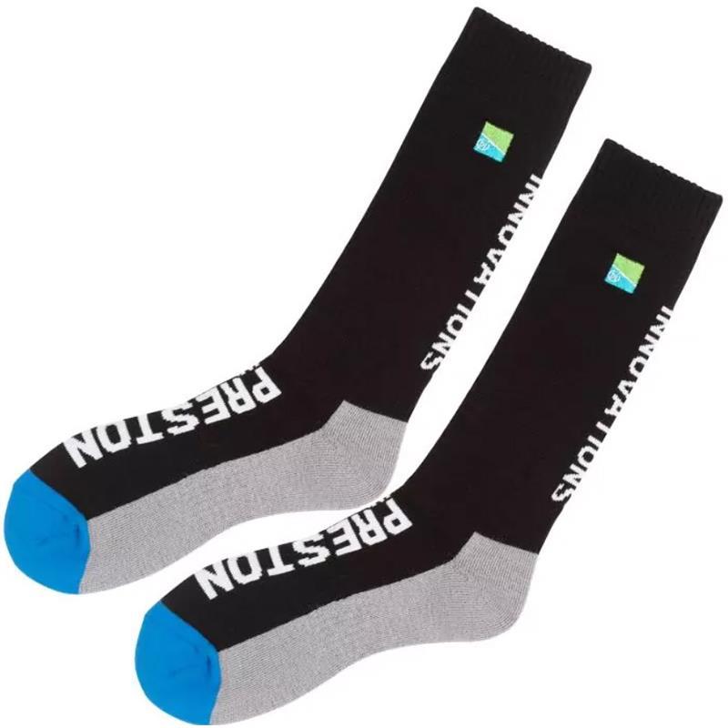 CHAUSSETTES HOMME PRESTON INNOVATIONS CELCIUS SOCKS - Noir-Gris - Paire - 39/43