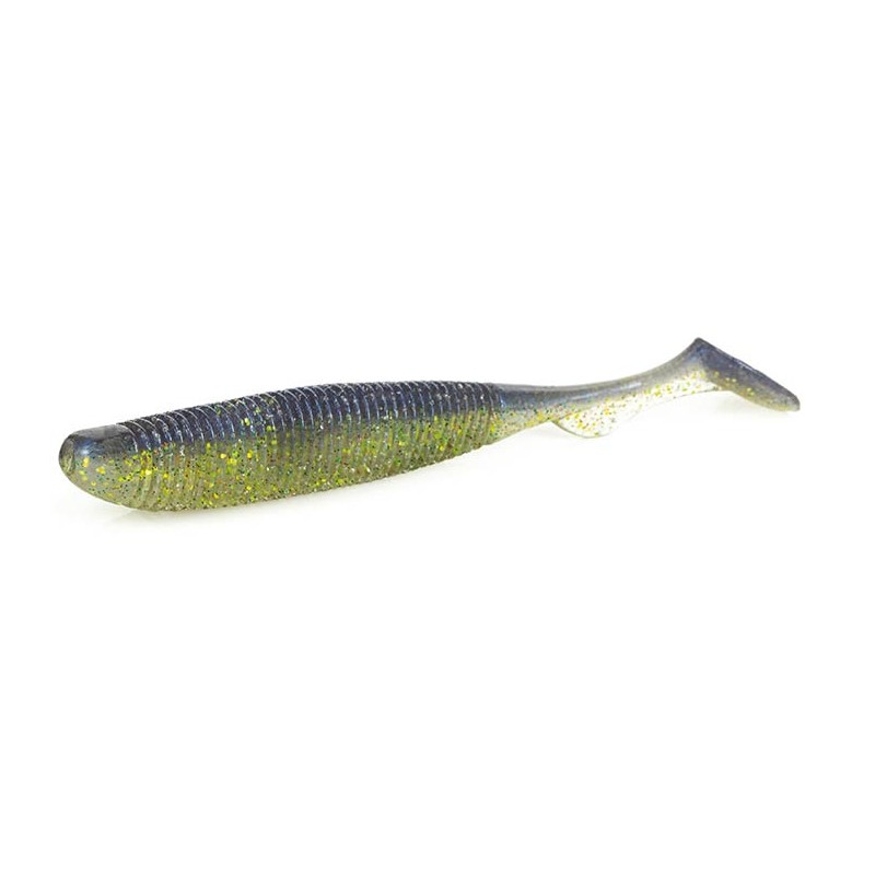 LEURRE SOUPLE MOLIX RA SHAD 4 FLAT - 10CM - PAR 5 - Blue Herring - 5 - 10