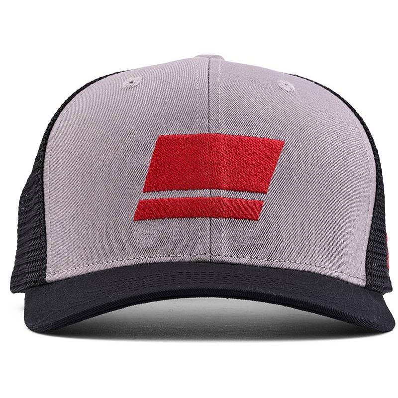 CASQUETTE ABU GARCIA FLAG TRUCKER GREY BLACK - Grey-Black - Unique