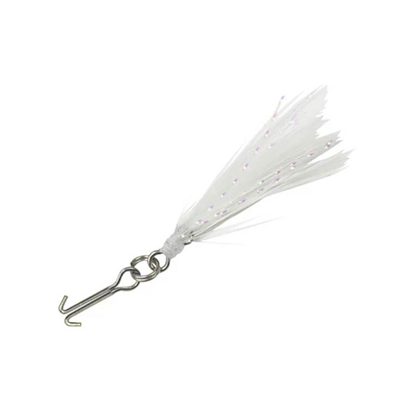 TEASER POUR LEURRE SOUPLE LUNKER HUNT RIGGING SYSTEM - Blanc - 1