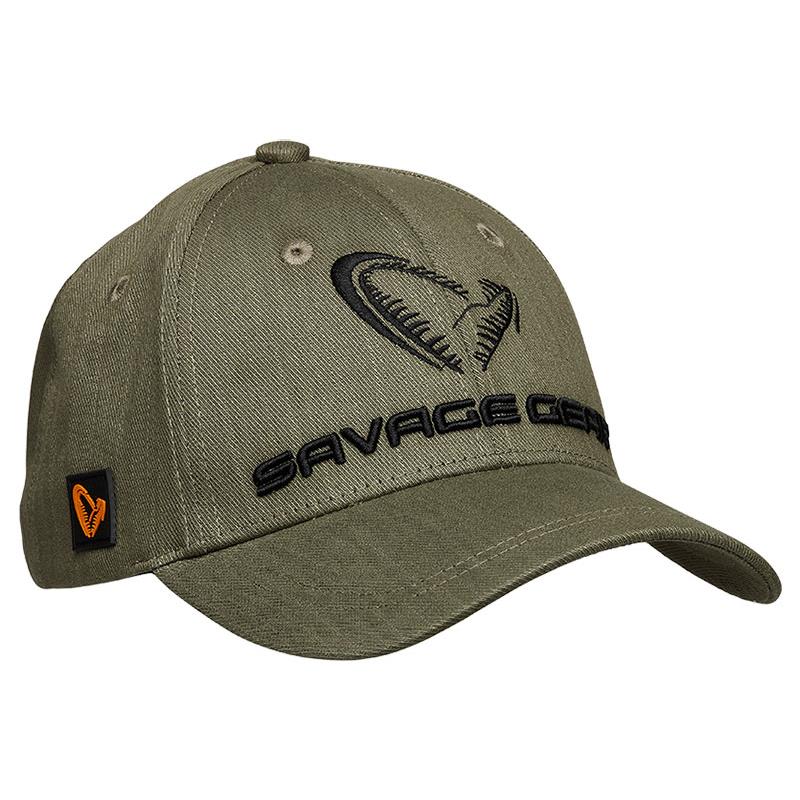 CASQUETTE HOMME SAVAGE GEAR CATCH CAP - OLIVE - Olive - Unique