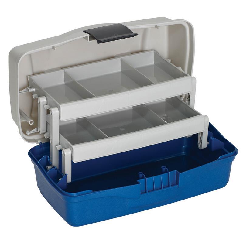 BOITE 2 PLATEAUX PIVOTANTS PLASTILYS DESIGN - 34 x 20 x 16