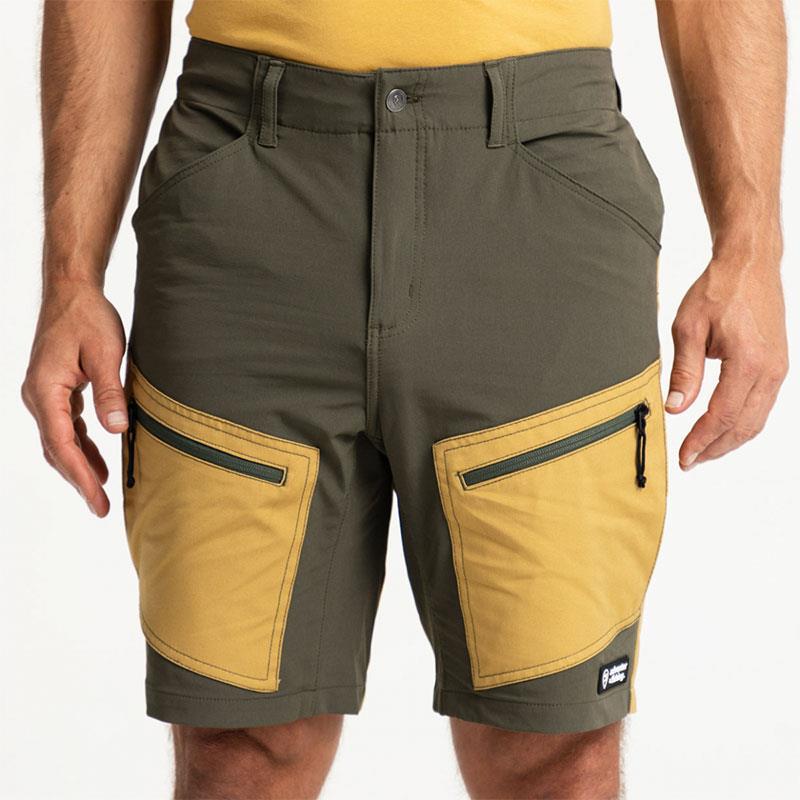 SHORT HOMME ADVENTER & FISHING NANDES - SABLE/KAKI - Sable-Kaki - L