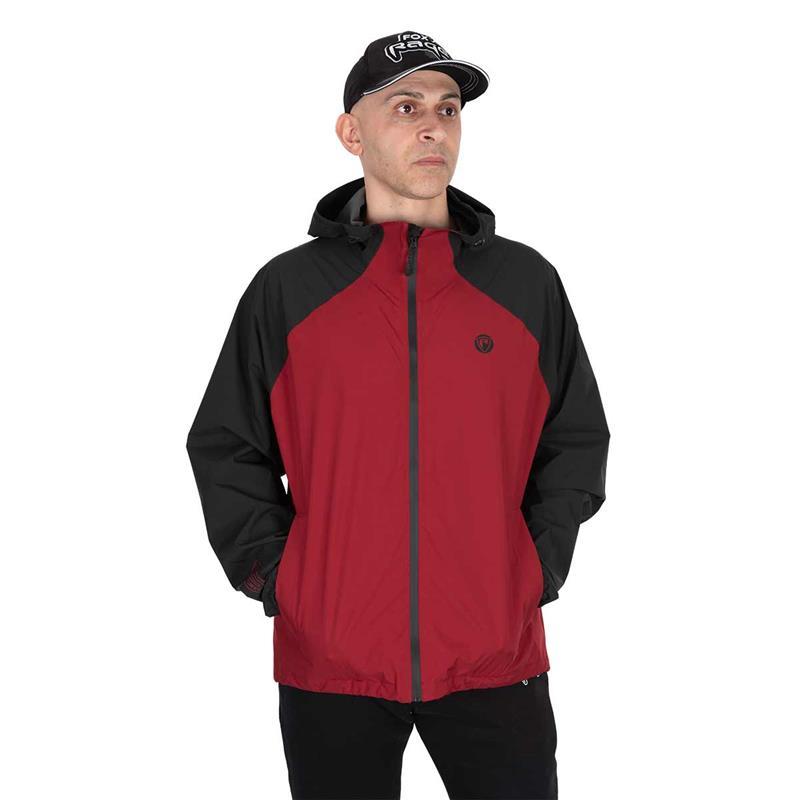 VESTE HOMME FOX RAGE PRO SERIES STASH WATERPROOF JACKET - BORDEAUX - Bordeaux - M